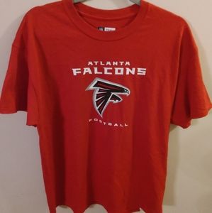 🔴3/$10🔴Atlanta Falcons LG red mens tee-shirt